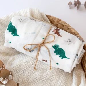 Muselina 120x120 - Dinosaurios