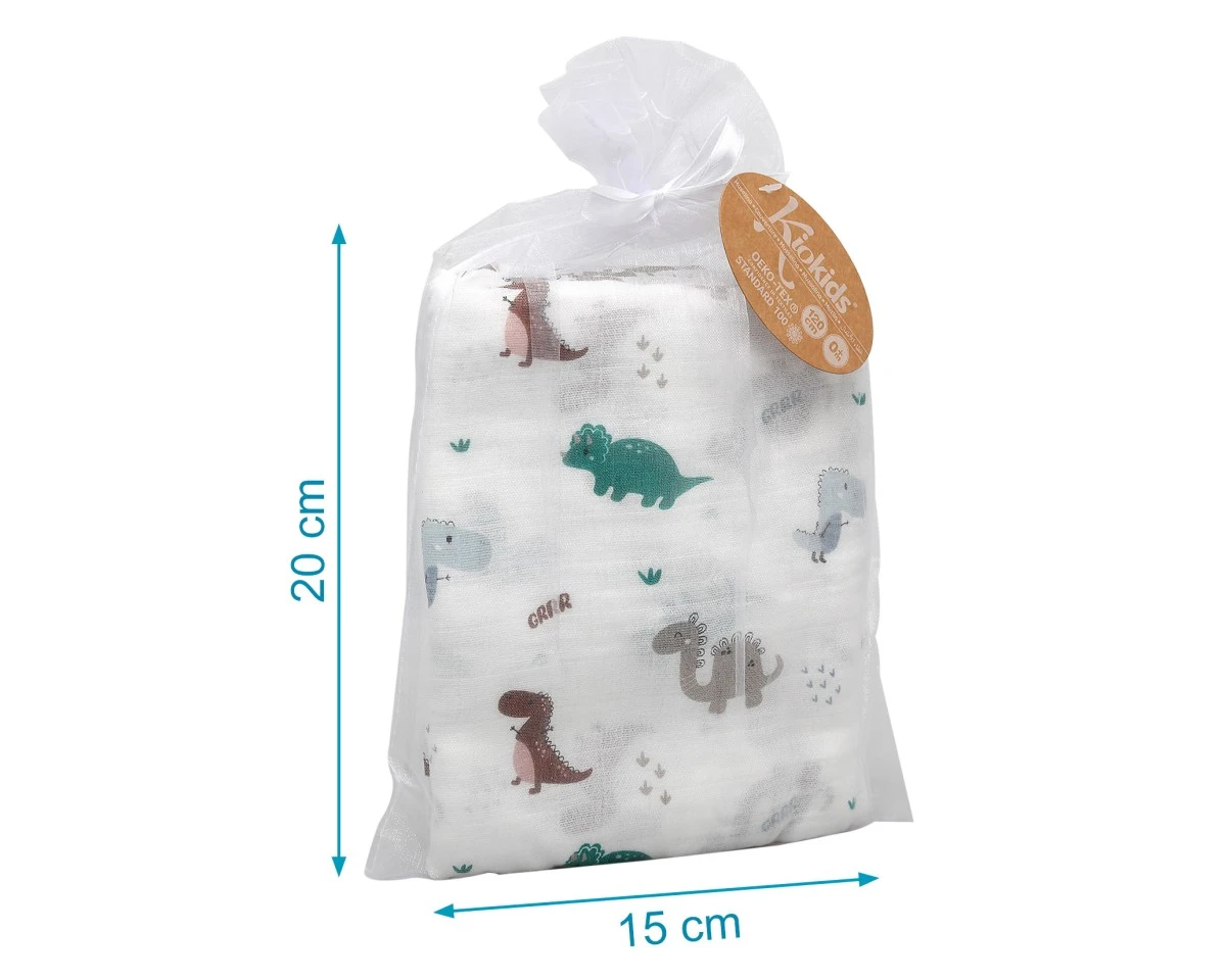 Muselina 120x120 - Dinosaurios - Imagen 3