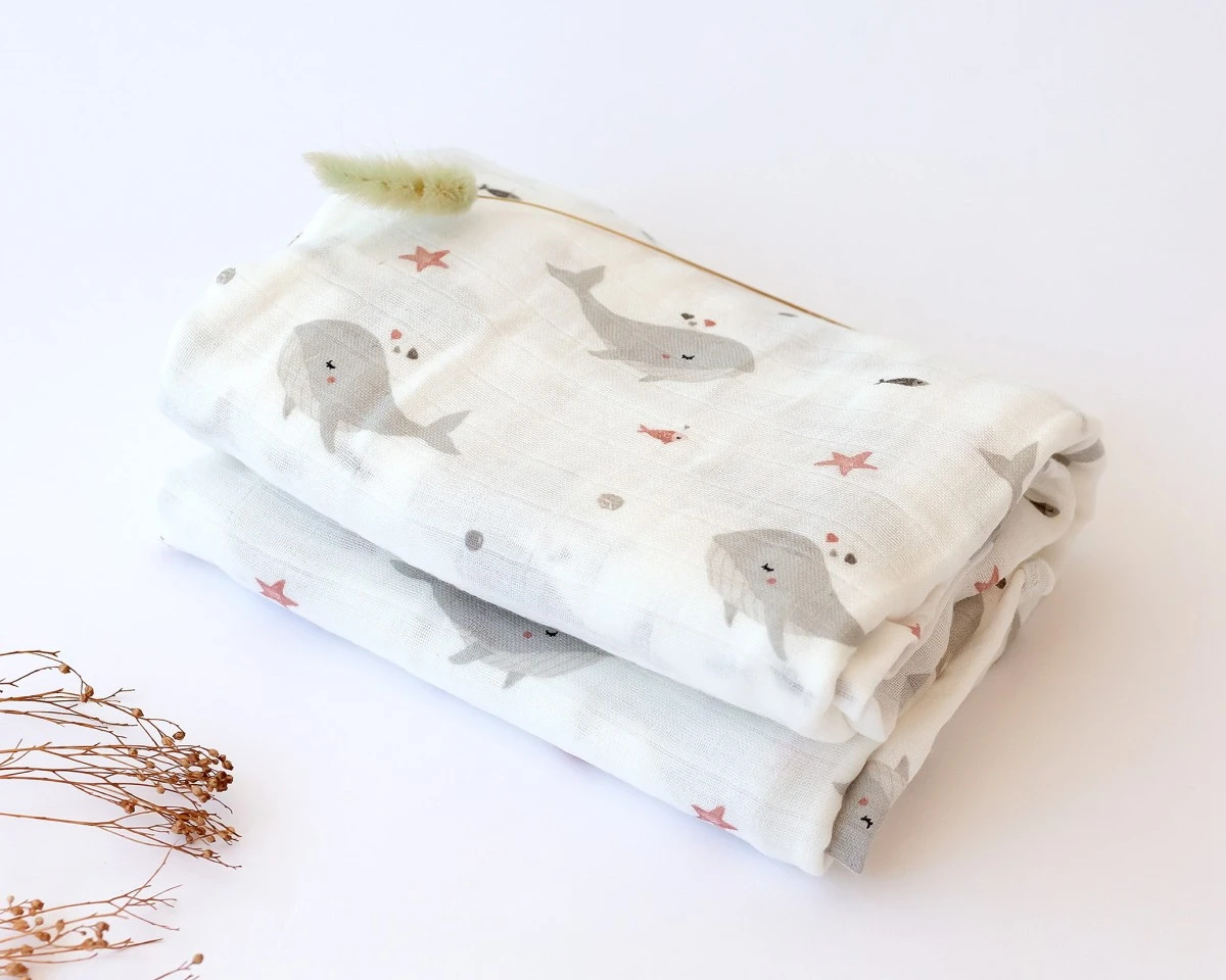 Muselina 120x120 - Océano - Imagen 2