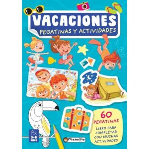 Vacaciones - Pegatinas y actividades