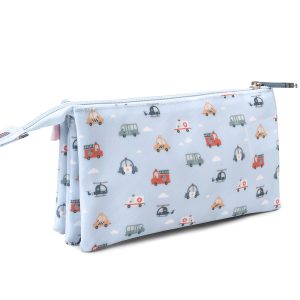 Estuche escolar 3 compartimentos - City Cars