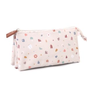 Estuche escolar 3 compartimentos - Geometric Nature