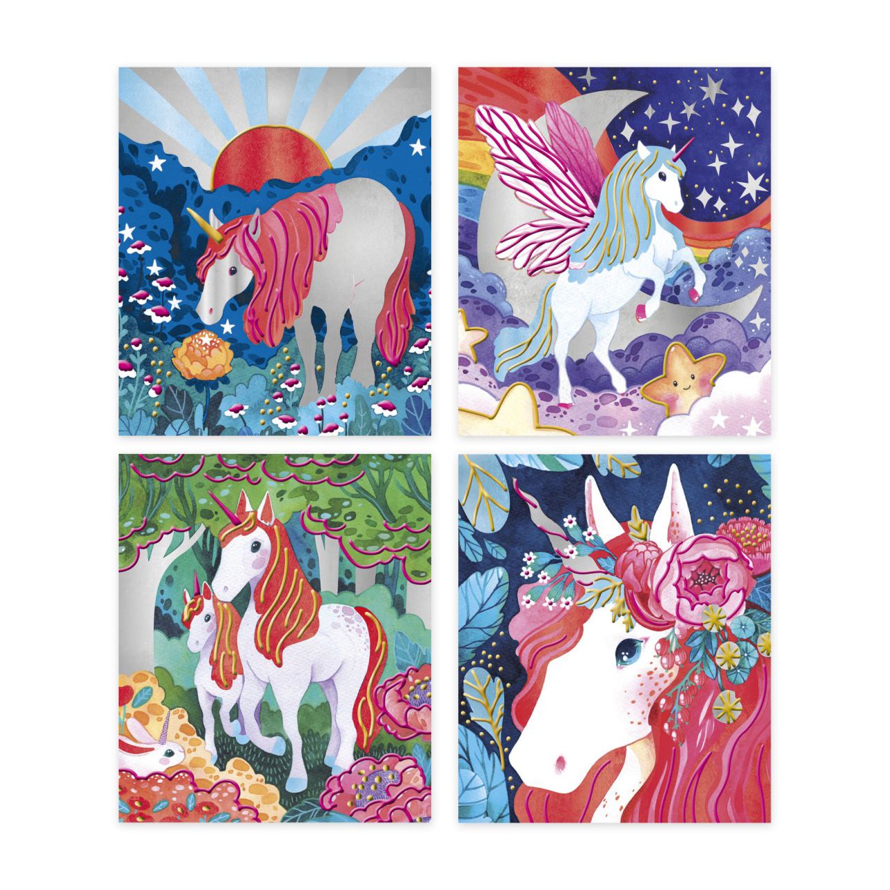 Pinturas nacaradas y en 3D - Unicornios - Imagen 10