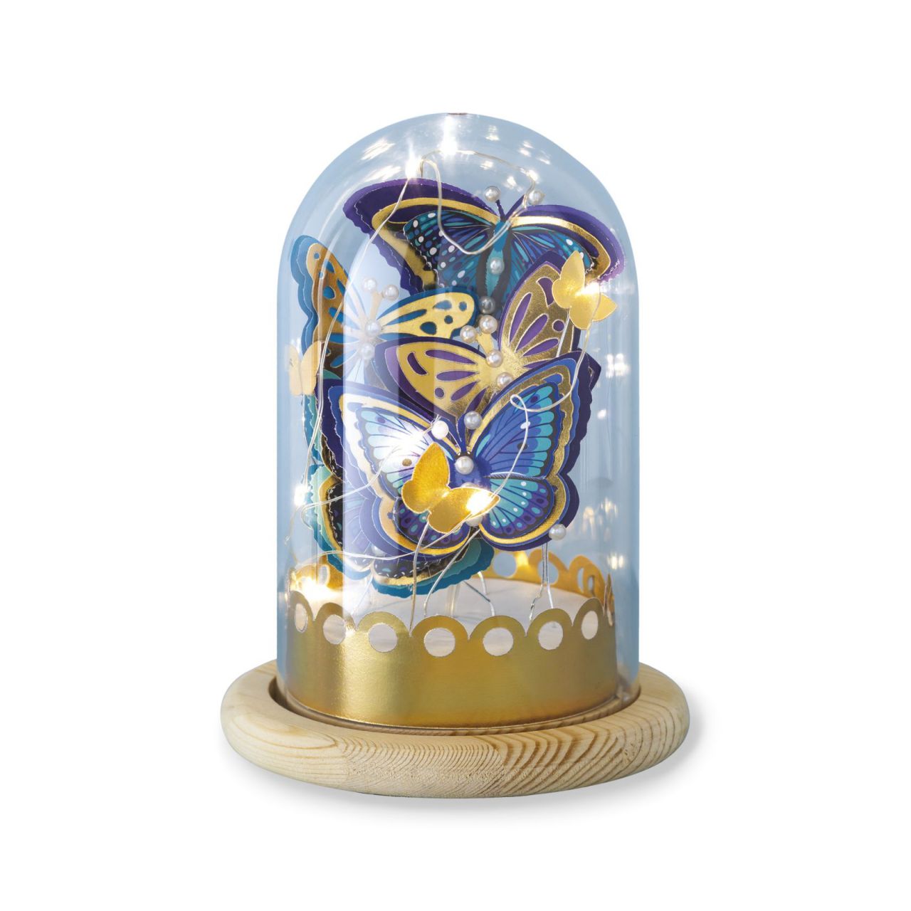 Campana iluminada de mariposas - Imagen 2