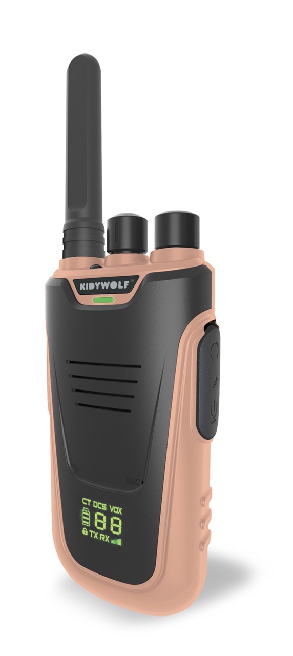 Walkie Talkies - Kidytalk Natural y Cyan - Imagen 3
