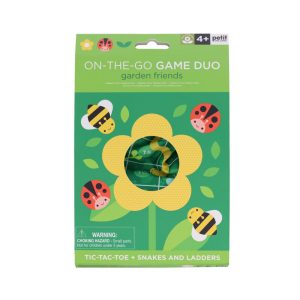 Juego de viaje: amigos del jardín