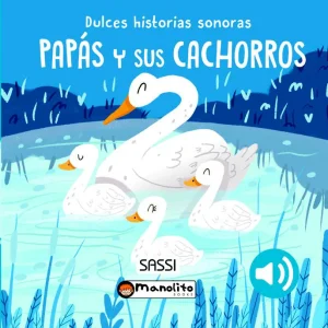 Papás y sus cachorros - Libro sonoro