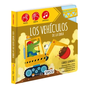 Los vehículos de obra  - libro sonoro