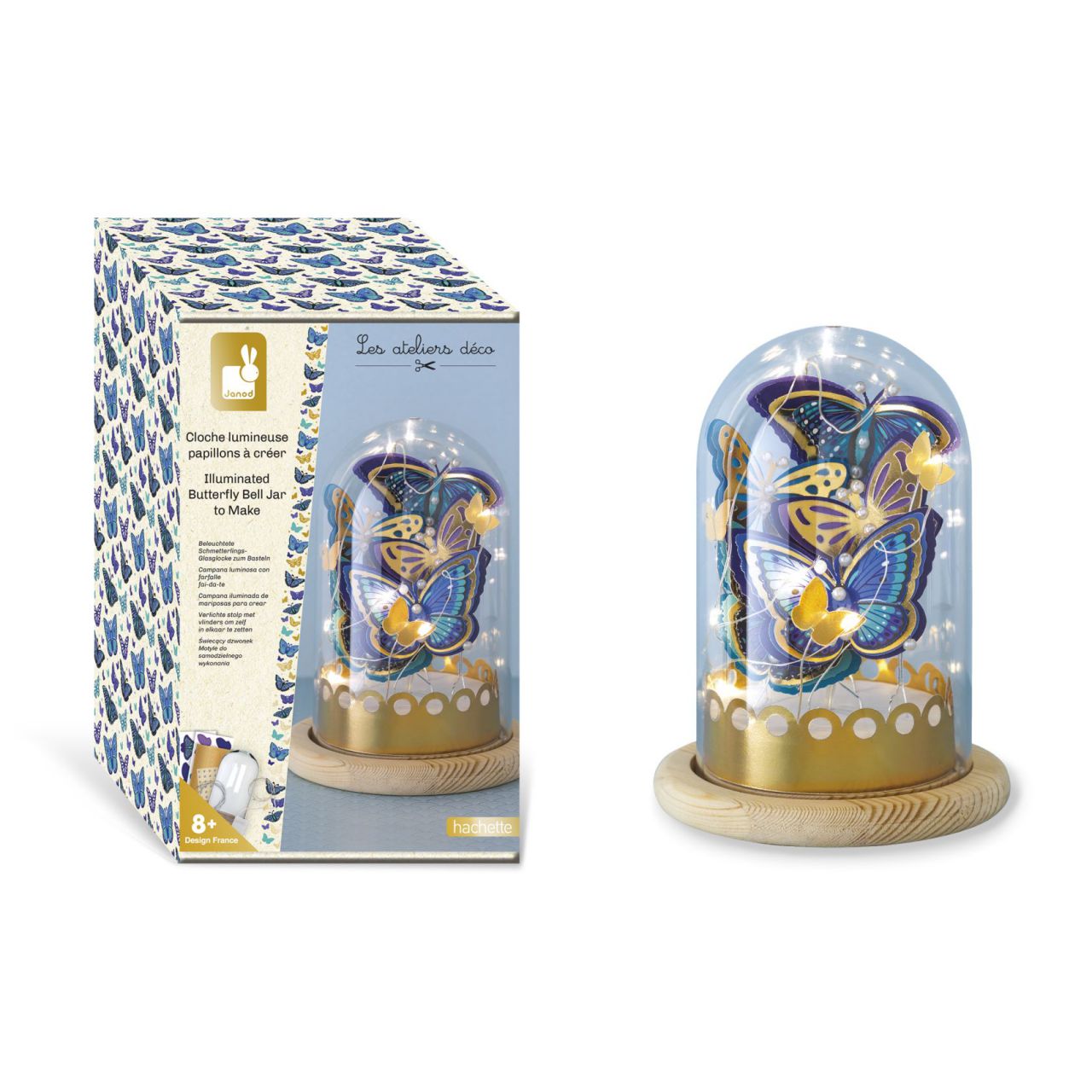Campana iluminada de mariposas - Imagen 5