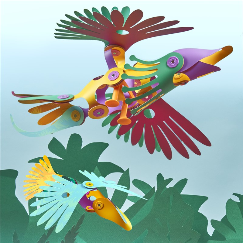 CLIXO - Tropical birds - Imagen 4