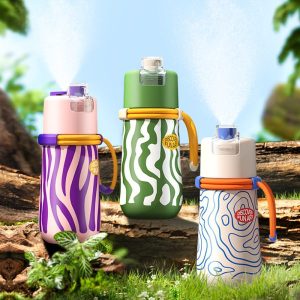 Botella con pulverizador