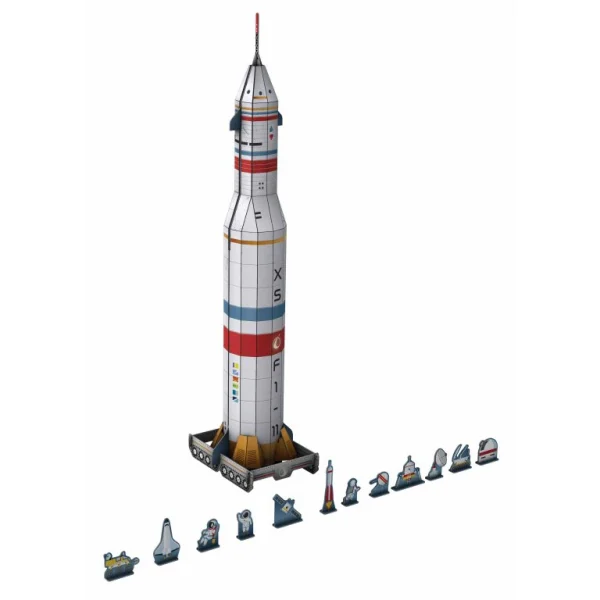 Cohete espacial 3D - Imagen 3