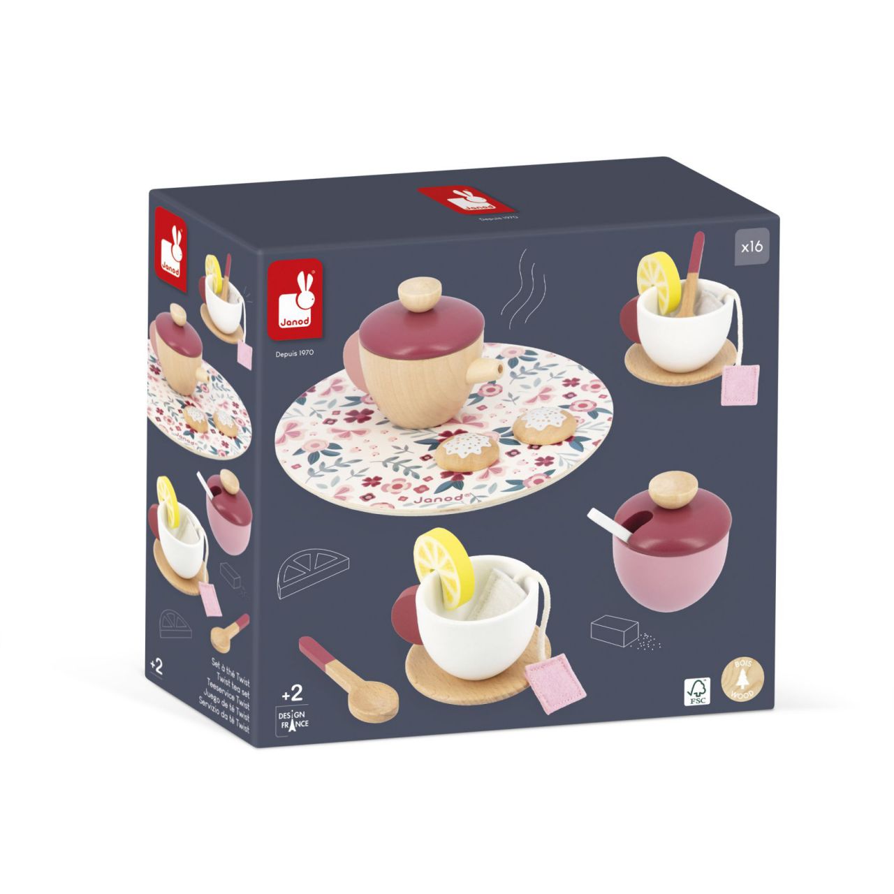 Twist - juego de té