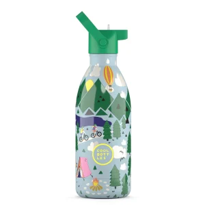 Botella térmica doble tapón 500ml -  Outdoor adventure