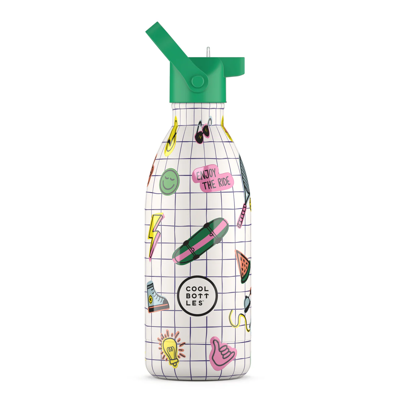 Botella térmica doble tapón 500ml - Play mode