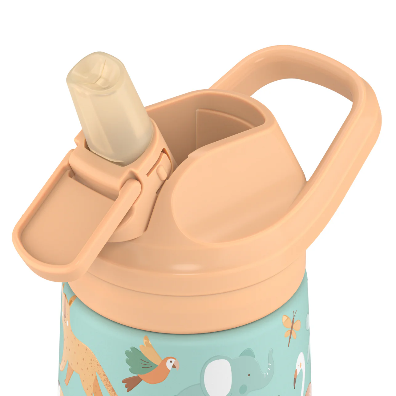 Botella térmica 350ml Pajita silicona - Wild Crew - Imagen 3