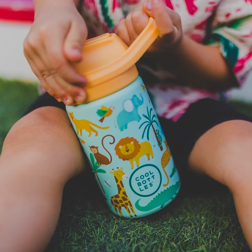 Botella térmica 350ml Pajita silicona - Wild Crew - Imagen 5