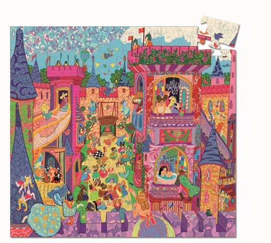 Puzzle Silueta - Castillo de los cuentos - Imagen 2