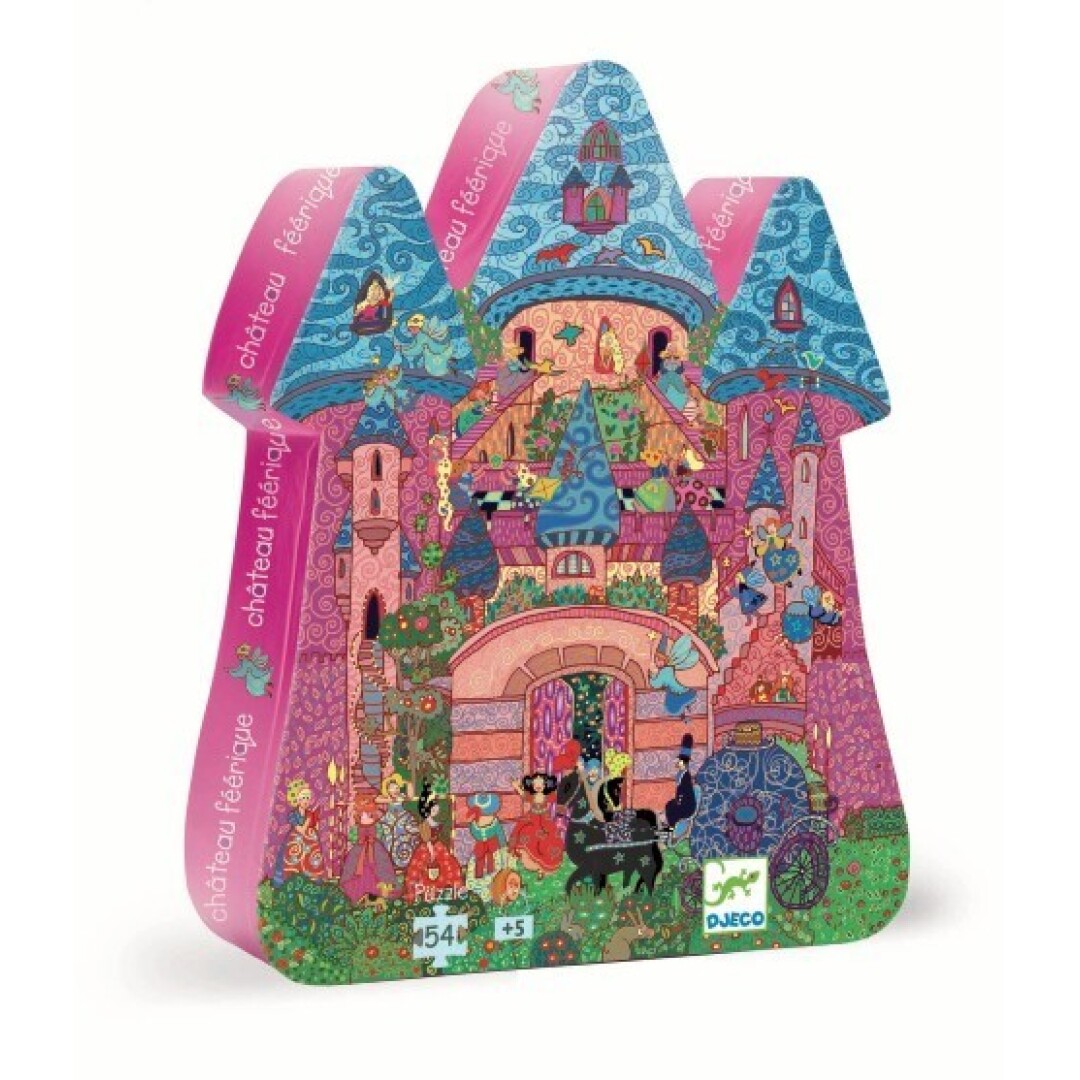 Puzzle Silueta - Castillo de los cuentos