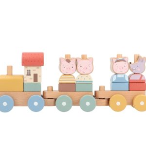 Tren apilable Little Pigs Family