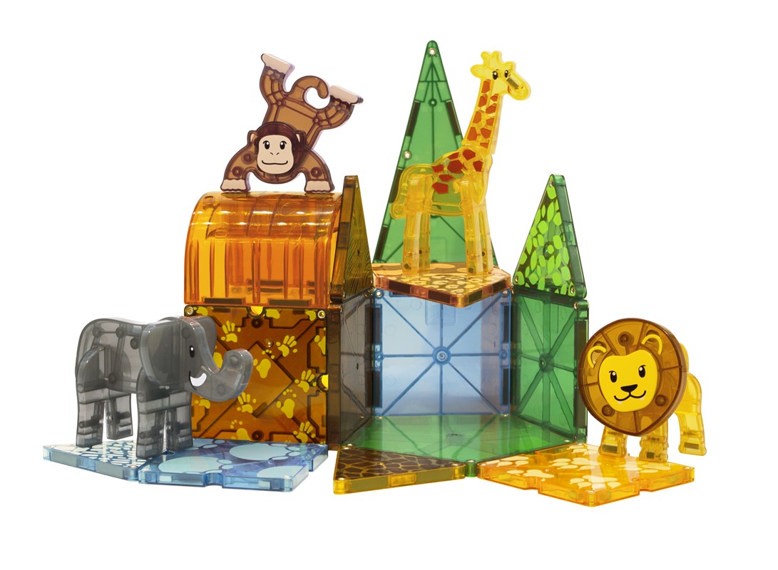 Magna-tiles Safari animals (25 piezas) - Imagen 4