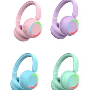 Auriculares con luz ambiental