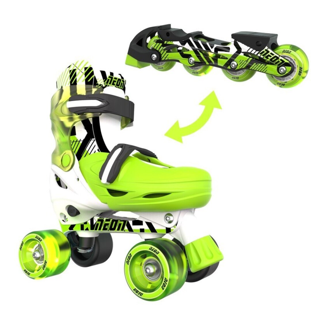 Patines Combo Neón Goteki verde - Imagen 9