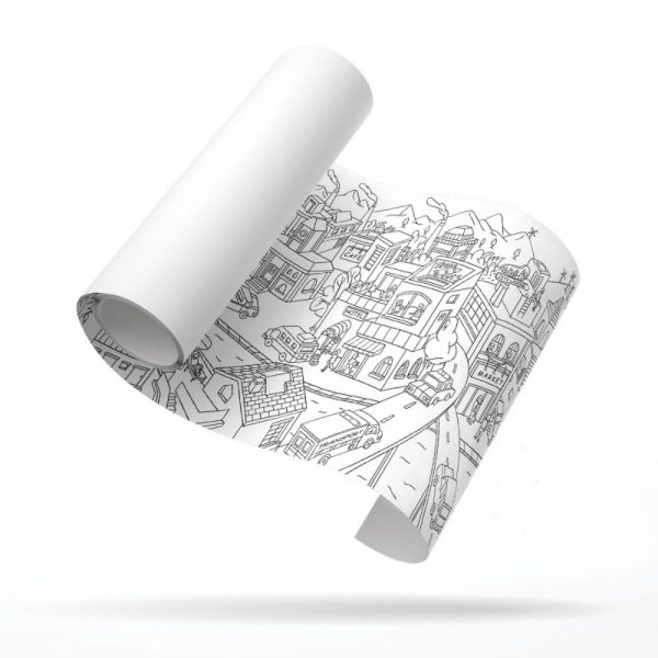 Rollo colorear 10m Mideer - City - Imagen 3