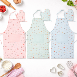 Set delantal + manopla cocina