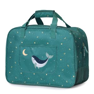 Bolso playa de rejilla -  Whale Teal