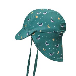 Gorro bebé Whale Teal