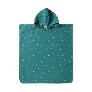 Poncho microfibra - Whale Teal