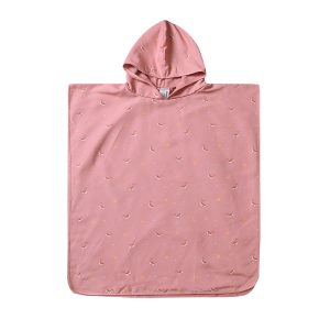 Poncho microfibra - Whale Pink