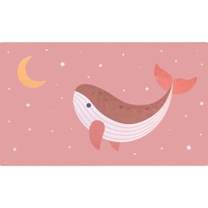 Toalla microfibra - Whale Pink