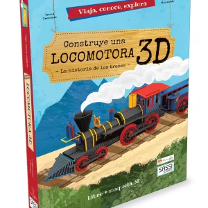 Libro + maqueta 3D - Locomotora