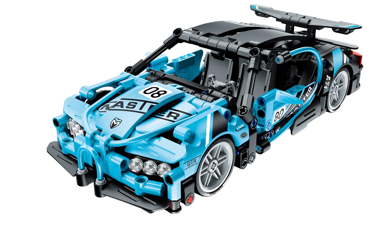 iMMASTER - Coche carreras azul - Imagen 3