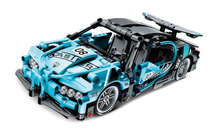 iMMASTER - Coche carreras azul - Imagen 4