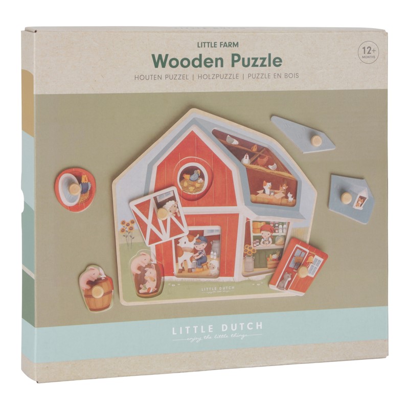 Puzzle encajable - Granja - Imagen 4
