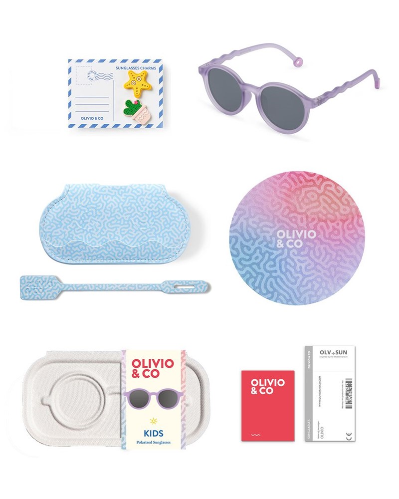 Olivio & CO - Gafas de sol oval Purple coral (3-5 a) - Imagen 7
