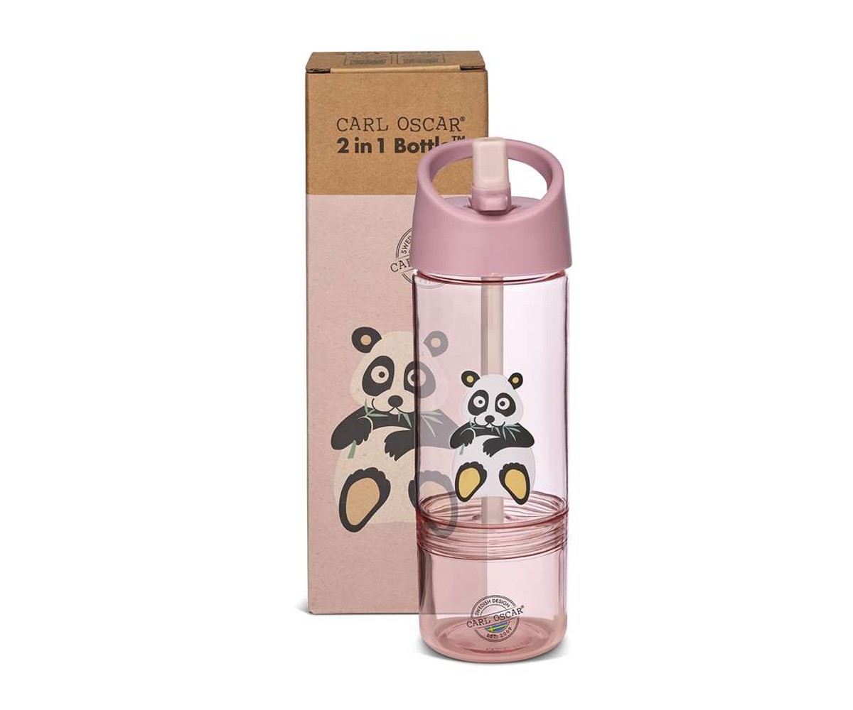Botella Tritán 2 en 1 - Panda Pink - Imagen 2