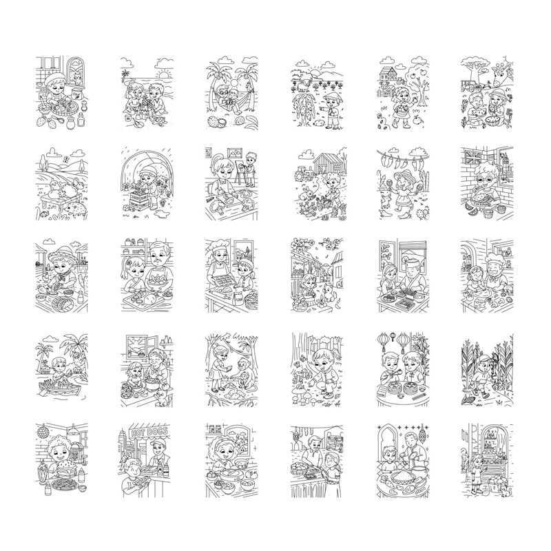 Kidydraw Pad - Alimentos - Imagen 7