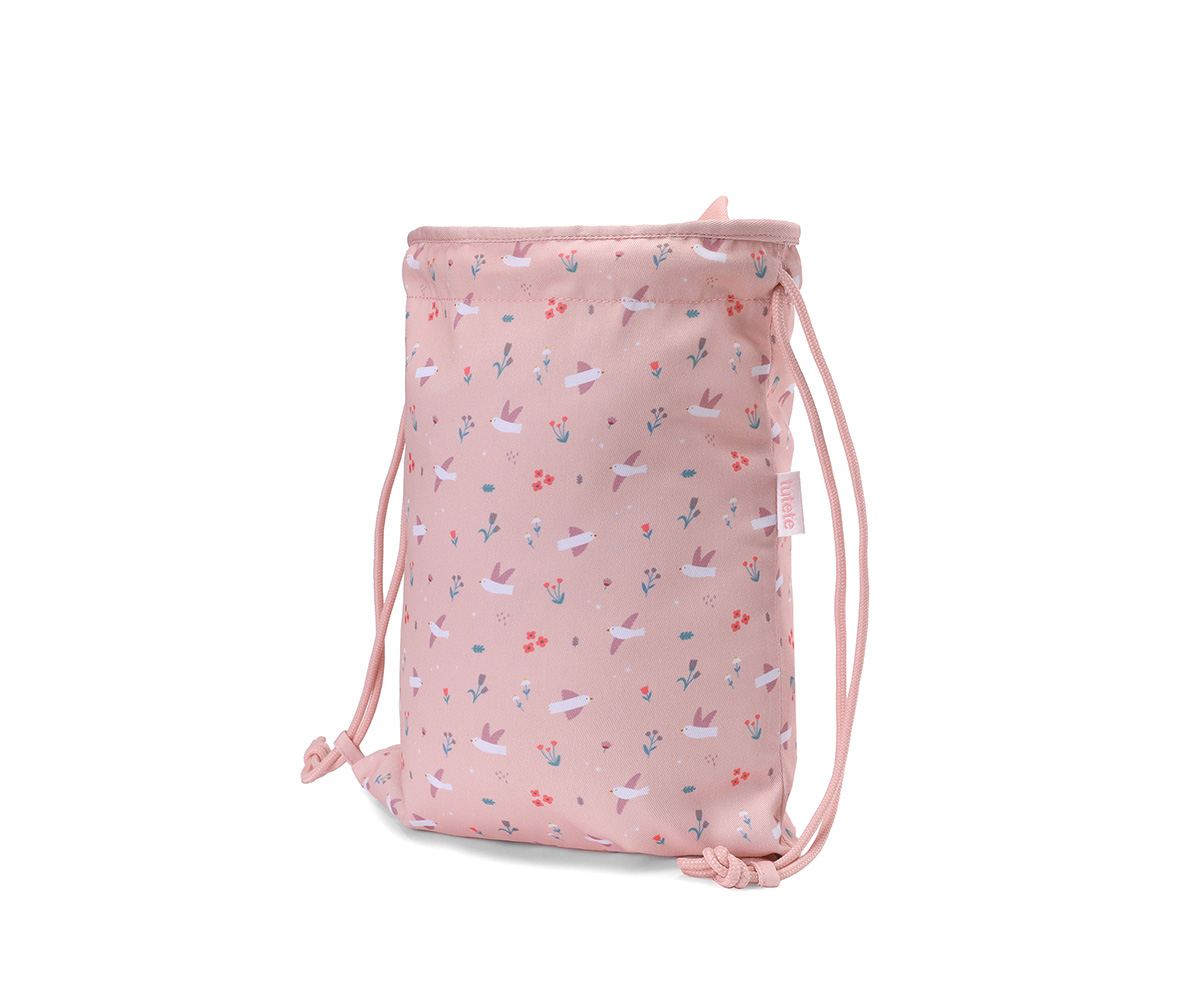 Mochila saco de tela - Blossom Birds - Imagen 4