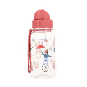Botella agua con pajita - Circus Show