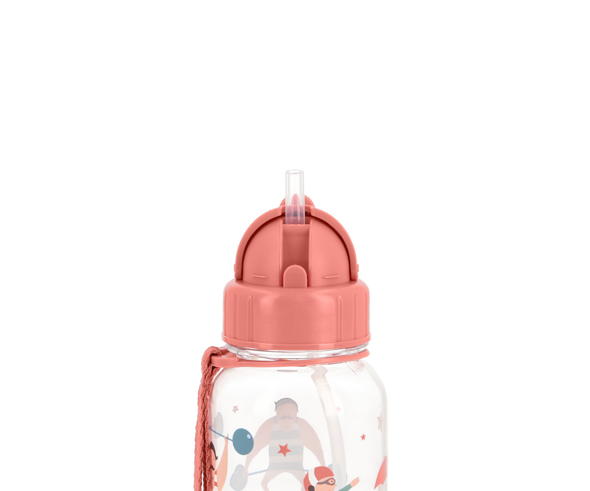 Botella agua con pajita - Circus Show - Imagen 3