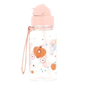 Botella agua con pajita - Mouse Fairies