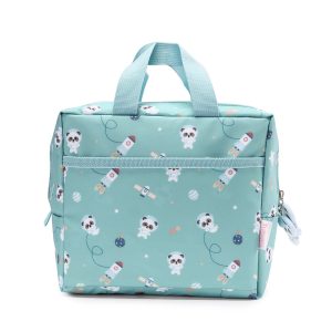 Bolsa de merienda térmica - Pandas in Space