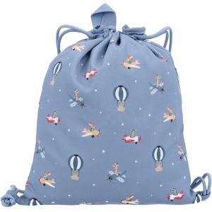 Mochila saco de tela - Planes