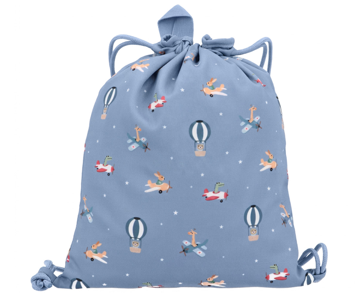 Mochila saco de tela - Planes