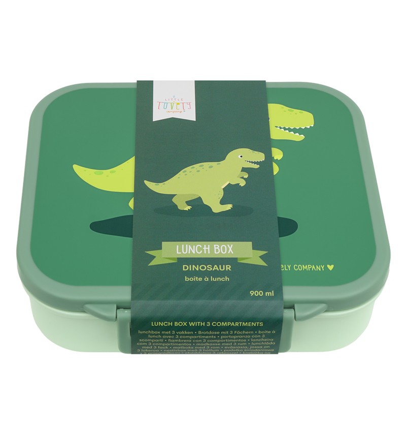 Caja almuerzo divisiones - Dino - Imagen 4