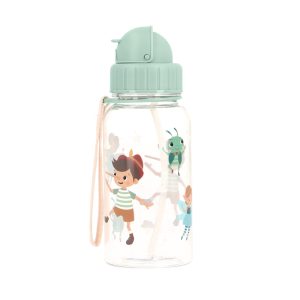 Botella agua con pajita - Pinocho